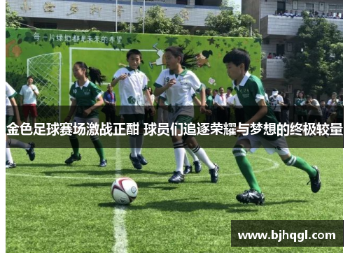 金色足球赛场激战正酣 球员们追逐荣耀与梦想的终极较量